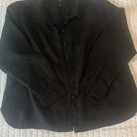 J. Crew Black Brad McNutt Irish Linen shirts set - Picture 3 of 7